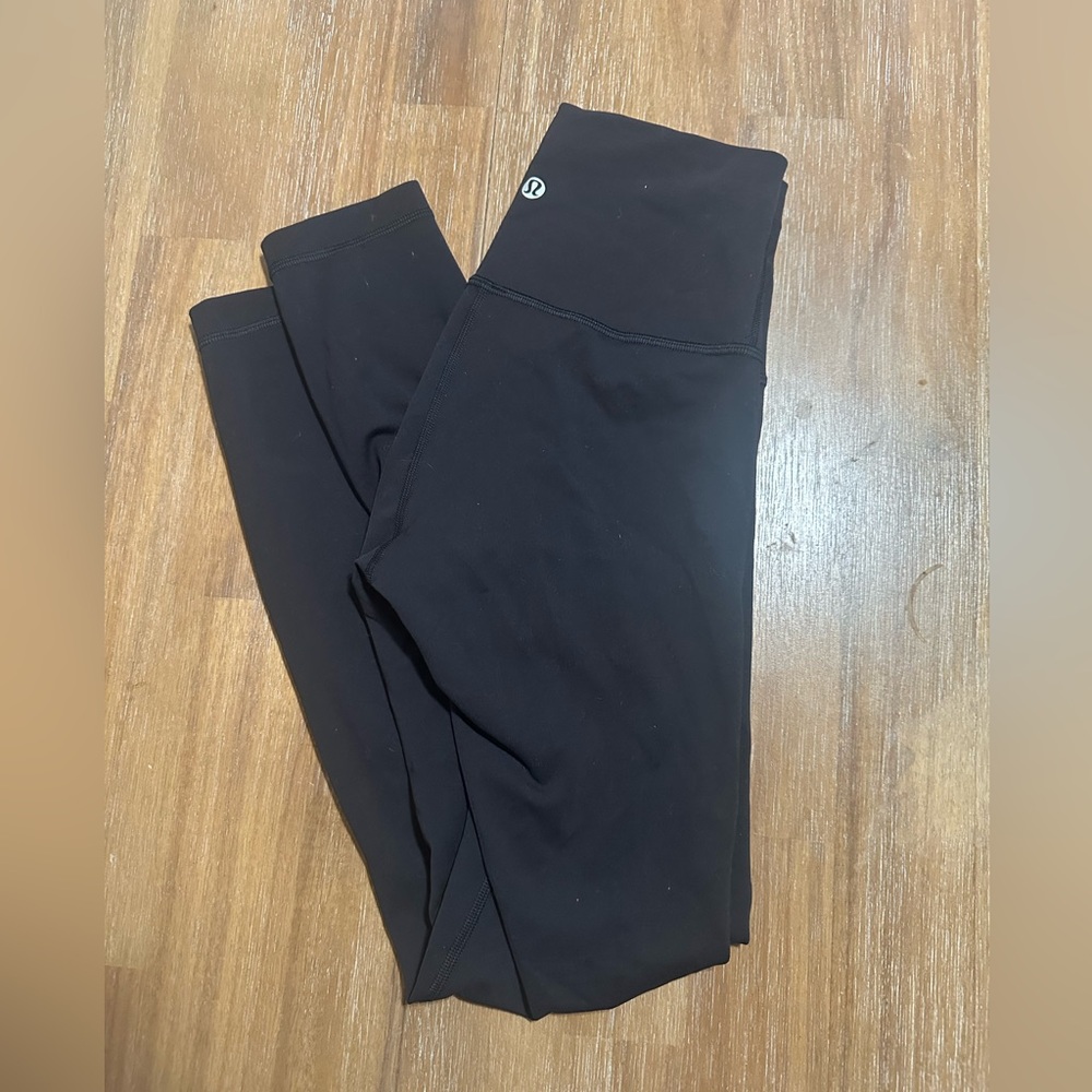 Lululemon Athletica Black High-Waisted wonder under Leggings